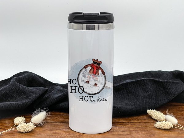 Thermobecher . HO HO HOT in here